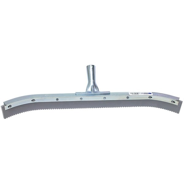 24 in Coatings Squeegee, 1/4 Wide X 3/16 in Deep Notches, 6PK
